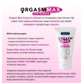 Krem intymny - Orgasm Max dla kobiet 50 ml, stymulacja, poprawa wrażliwości, naturalne składniki