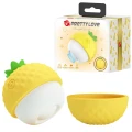 Wibrator silikonowy PRETTY LOVE - Ananas, 12 funkcji, wodoodporny, elastyczna końcówka