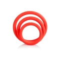 Pierścienie erekcyjne silikonowe Tri-Rings, super rozciągliwe, 3 rozmiary, 2.5 cm
