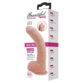 Dildo zakrzywione cyberskóra, BAILE BW-008037NR, realistyczne, materiał TPR