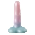 Dildo Flow Unicorn Mini – Płynny silikon, spiralna tekstura, mocna przyssawka
