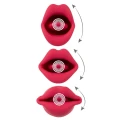 Wibrator oralny You2Toys z ruchomymi wargami i 10 trybami wibracji, silikonowy