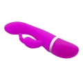 Wibrator silikonowy PRETTY LOVE FREDA, 30 funkcji, przyjazny dla ciała, 18,9 cm
