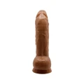 Dildo BAILE 7,8'' - elastyczna tekstura, wodoodporny, z przyssawką