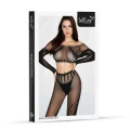 Bodystocking SOFTLINE COLLECTION 2071 - Czarny, Wysoki Stan, One Size