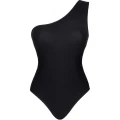 Body asymetryczne DEMONIQ Kolekcja Silver Touch – Elastyczny, profilek pośladków w czerni