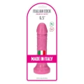 Dildo Camillo - Różowy, 16,5 cm, 4,5 cm średnicy, wodoodporny, przyssawka