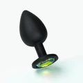Mini anal plug Crushious Camileo - 7 cm długości, 2,7 cm średnicy, wymienne kryształki