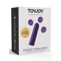 Stymulator wzmacniający ToyJoy, silikonowy, wodoodporny IPX6, 3 nakładki