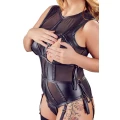 Strój jednoczęściowy Body Bondage COTTELLI LINGERIE, elastyczny, odpinane szelki, 4XL