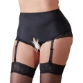 Majtki COTTELLI LINGERIE XL z regulowanymi szelkami i kwiatową koronką, komfortowe
