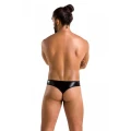 Stringi Oeko-Tex CASMIR MEN 033 THONG PAUL - czarne, S/M, nietoksyczny materiał, Polska