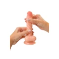 Dildo My Babe My Priceless, 18 cm, realistyczny, z ruchomą warstwą TPE, nude