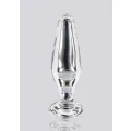 Plug analny TOYJOY GLASS WORXX, szklany, wodoodporny, 12 cm, łatwy w użyciu