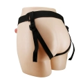Dildo TPR PRETTY LOVE - Mavis, uniwersalny strap-on, wodoodporny, realistyczna tekstura