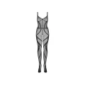 Bodystocking OBSESSIVE G336 - cienka siateczka, wysoka elastyczność, otwarty krój