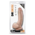 Dildo Dr. Skin Mr. Mayor 9 cali, PVC, z przyssawką, realistyczne detale