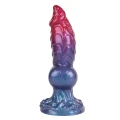 Dildo Power Monsters Eldritch Sentinel 24 cm, przyssawka, tekstura falista