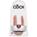 Dildo King Cock - podwójny stymulator, 30 cm długości, elastyczny materiał PVC