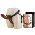 Dildo realistyczne PRETTY LOVE BRADDEN 6.7" z wibracjami i regulowaną uprzężą