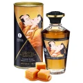 Olej do masażu, Shunga Warming Oil, aromat karmelowy, efekt rozgrzewający, 100ml