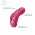 Wibrator łechtaczkowy Laya III Raspberry – 10 trybów, IPX7, ładowanie USB-C