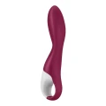 Wibrator silicone heated, Satisfyer Heated Thrill, punkt G, aplikacja, wodoszczelny