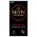 Prezerwatywy nielateksowe UNIMIL SKYN 10 Intense Feel, szer. 53 mm, z intensywnymi wypustkami