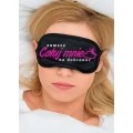 Opaska na oczy ZAWSZE CAŁUJ MNIE NA DOBRANOC - Delikatna, miła w dotyku, z humorem