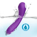 Wibrator silikonowy Legend Purple z 9 trybami wibracji, wodoodporny, cichy