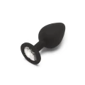 Korek analny TOYJOY Diamond Booty Jewel, silikonowy, wodoodporny, średni