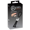 Pętla na penisa Heavy Rope od Rebel, regulowana, z metalowym obciążeniem 84 g