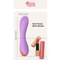 Wibrator Dreamtoys Love Signal – 3 tryby + 7 programów, usb-pin, silikon IPX6