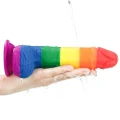 Dildo Prider 7.5'' | Platynowy silikon | Hipoalergiczny | Przyssawka