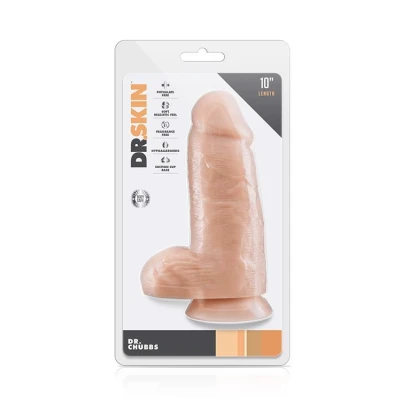 Dildo Dr. Skin Dr. Chubbs, PVC, 17,1 cm długości, 8,2 cm średnicy