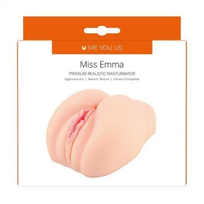 Masturbator Me You Us Miss Emma - Premium, Wodoodporny, Realistyczny 19 cm