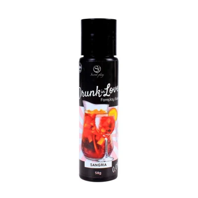 Balsam jadalny Secret Play „Drunk in Love”, 60 ml, smak Sangria, 0% alkoholu