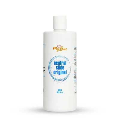 Żel intymny MyLove Neutral Slide 500 ml - bezzapachowy, aksamitna konsystencja, długotrwały poślizg