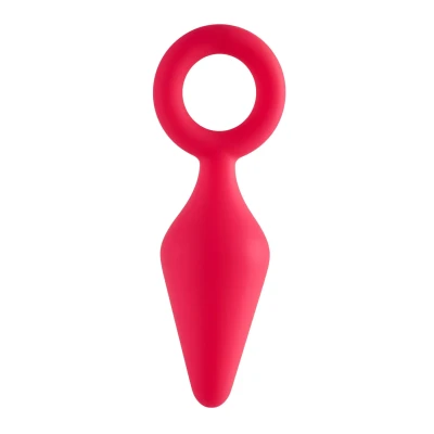Korek analny Dreamtoys Love Signal – silikonowy, IPX8, 9 cm, pierścień bezpieczeństwa