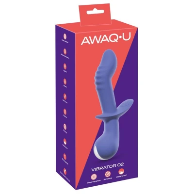 Wibrator silikonowy You2Toys AWAQ.U Vibrator 2, 10 trybów wibracji, wodoodporny