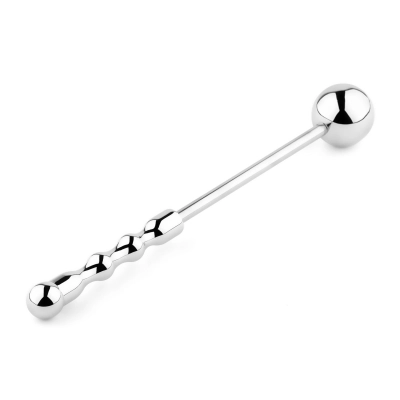 Korek analny Steel Series NO.2 – stal nierdzewna, długość 27,5 cm, Ø 2–3,5 cm