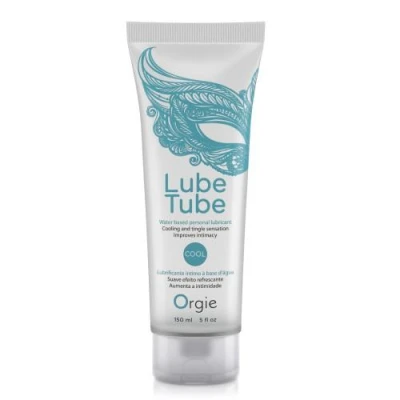 Żel nawilżający LUBE TUBE COOL - 150 ML, bezzapachowy, efekt chłodzenia, łatwy do czyszczenia