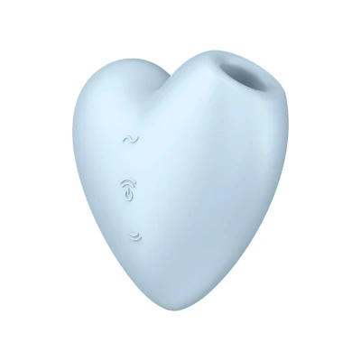Stymulator łechtaczki Satisfyer Cutie Heart, wodoodporny, silicone medyczny, wibracje