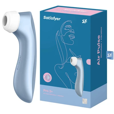 Masażer łechtaczki Satisfyer Pro 2+ | silikon medyczny | 11 programów fal powietrznych