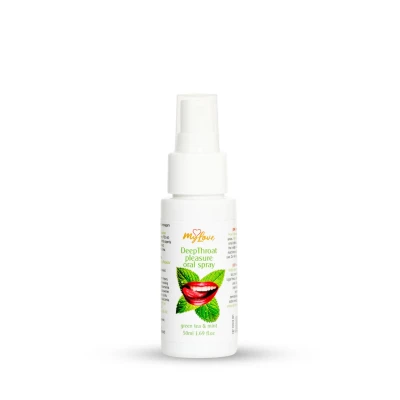 Spray oralny MyLove Deep Throat 50 ml, zmniejsza wrażliwość, z aloesem i zieloną herbatą