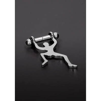 Szczypce magnetyczne do sutków, aluminiowe, na zabawy BDSM dla kobiet i mężczyzn