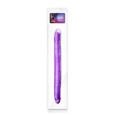 Dildo B YOURS 16 cali, PVC, realistyczne doznania, podwójna penetracja