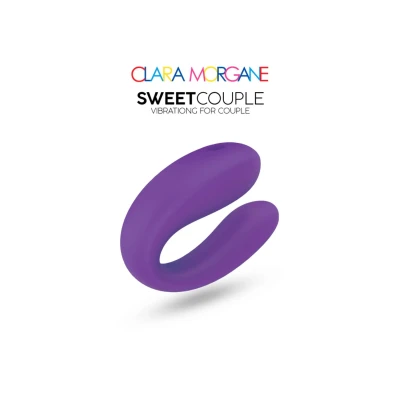 Stymulator łechtaczkowy SWEET COUPLE, silikon medyczny, 100% wodoodporny, ultra cichy