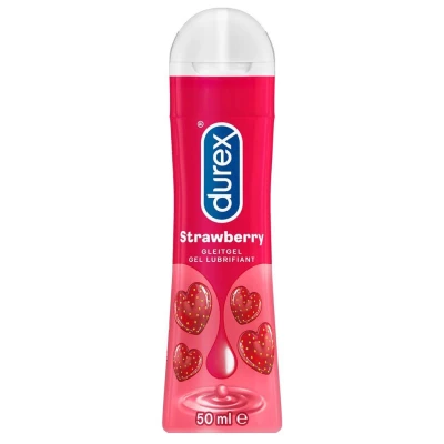 Żel intymny Durex Play Strawberry – nawilżający, rozpuszczalny w wodzie, 50 ml