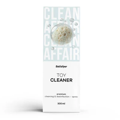 Spray do czyszczenia zabawek erotycznych Satisfyer, 300 ml, na bazie alkoholu